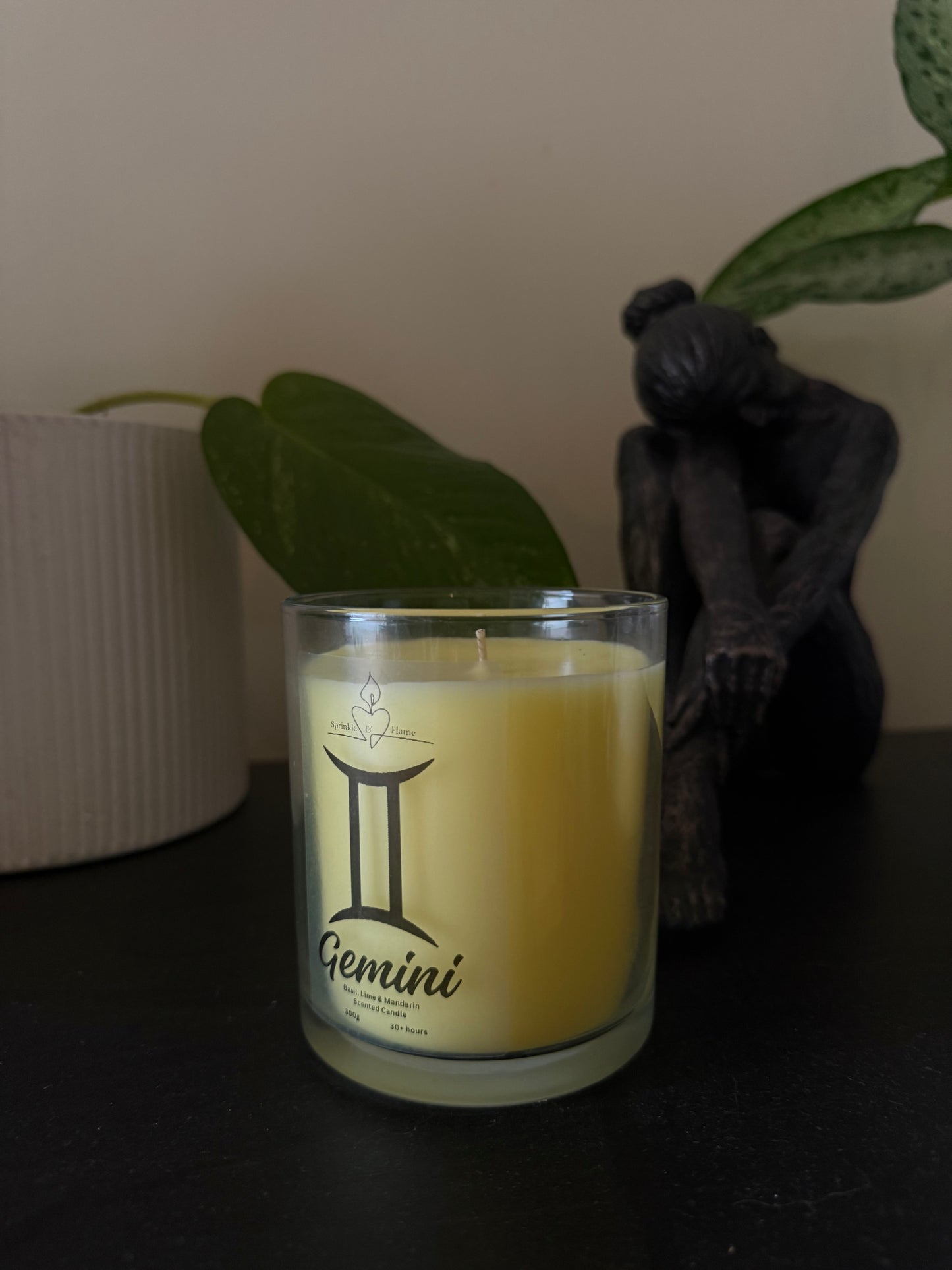 Gemini Zodiac Candle