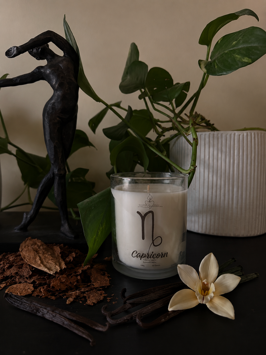 Capricorn Zodiac Candle