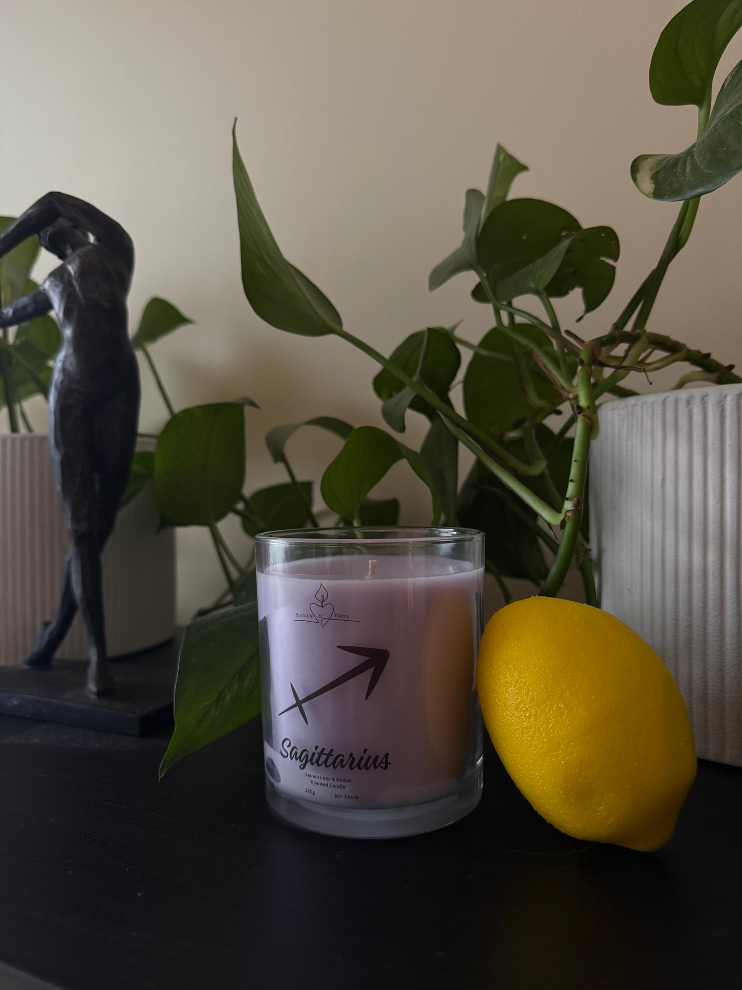 Sagittarius Zodiac Candle