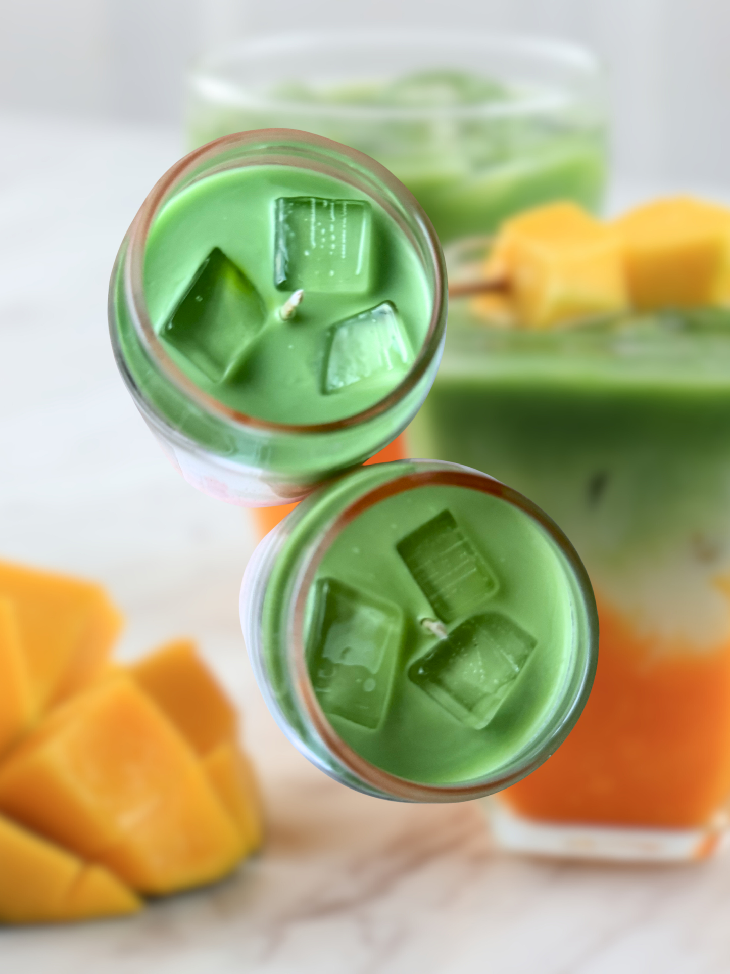 Iced Mango Matcha Latte Candle