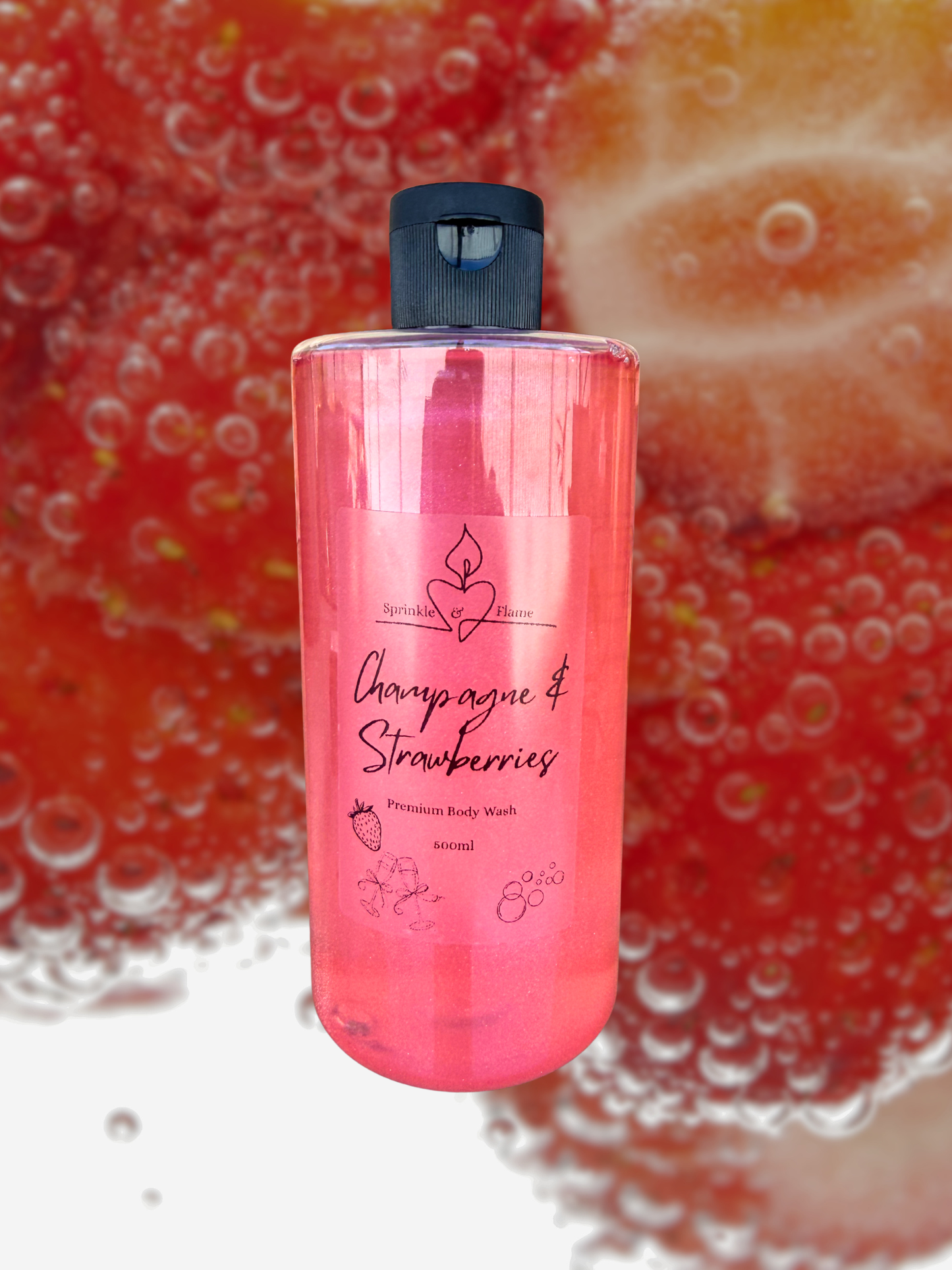 Champagne & Strawberries Shower Gel