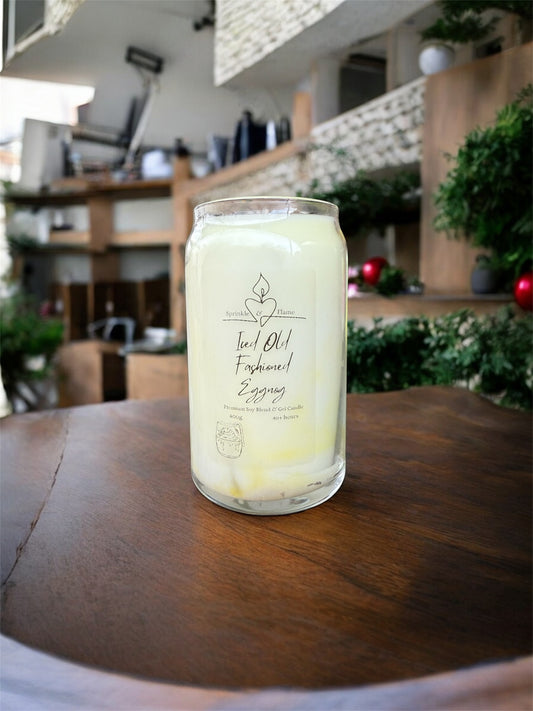 Iced Old Fashioned Eggnog Candle
