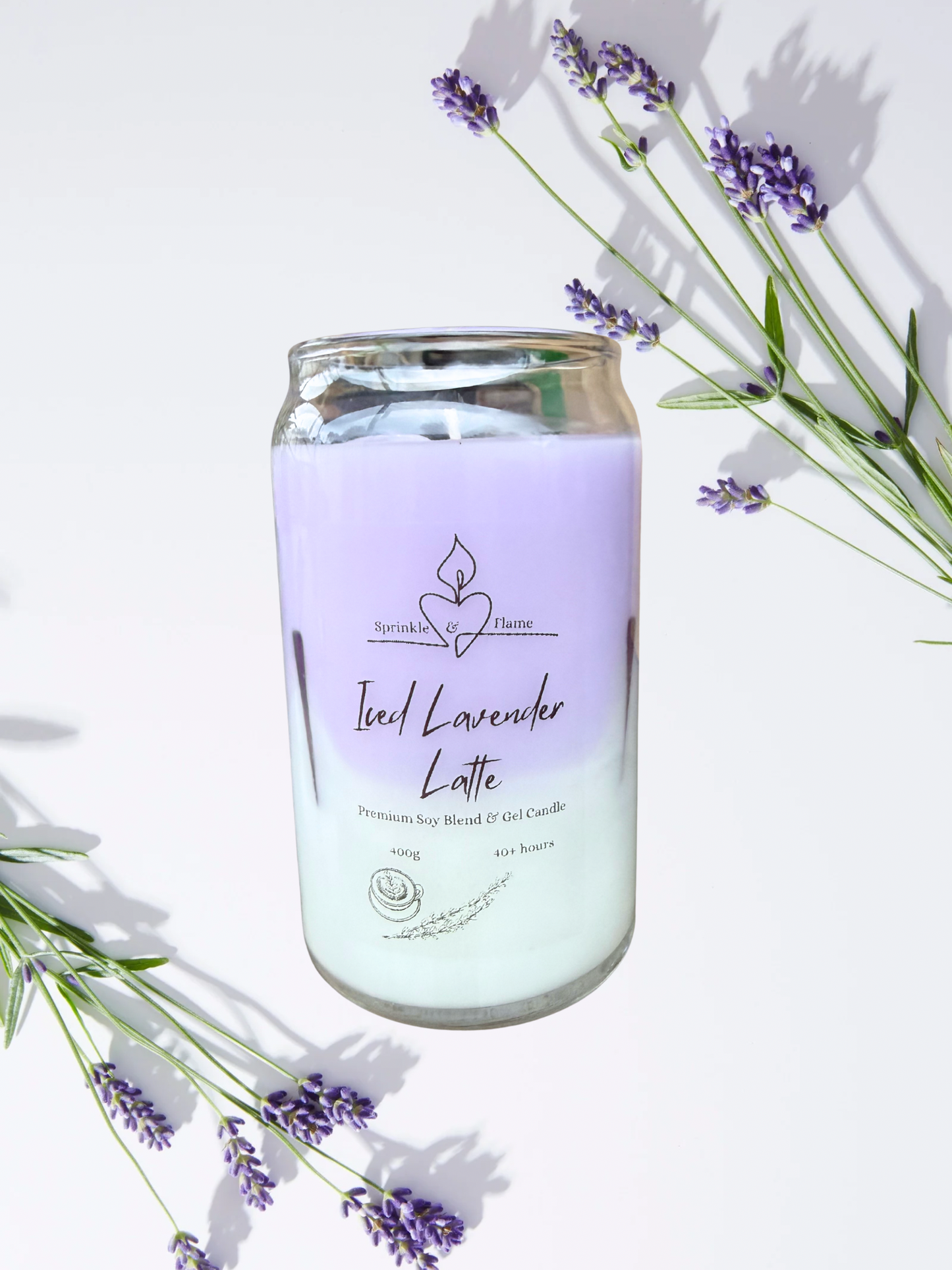 Iced Lavender Latte Candle