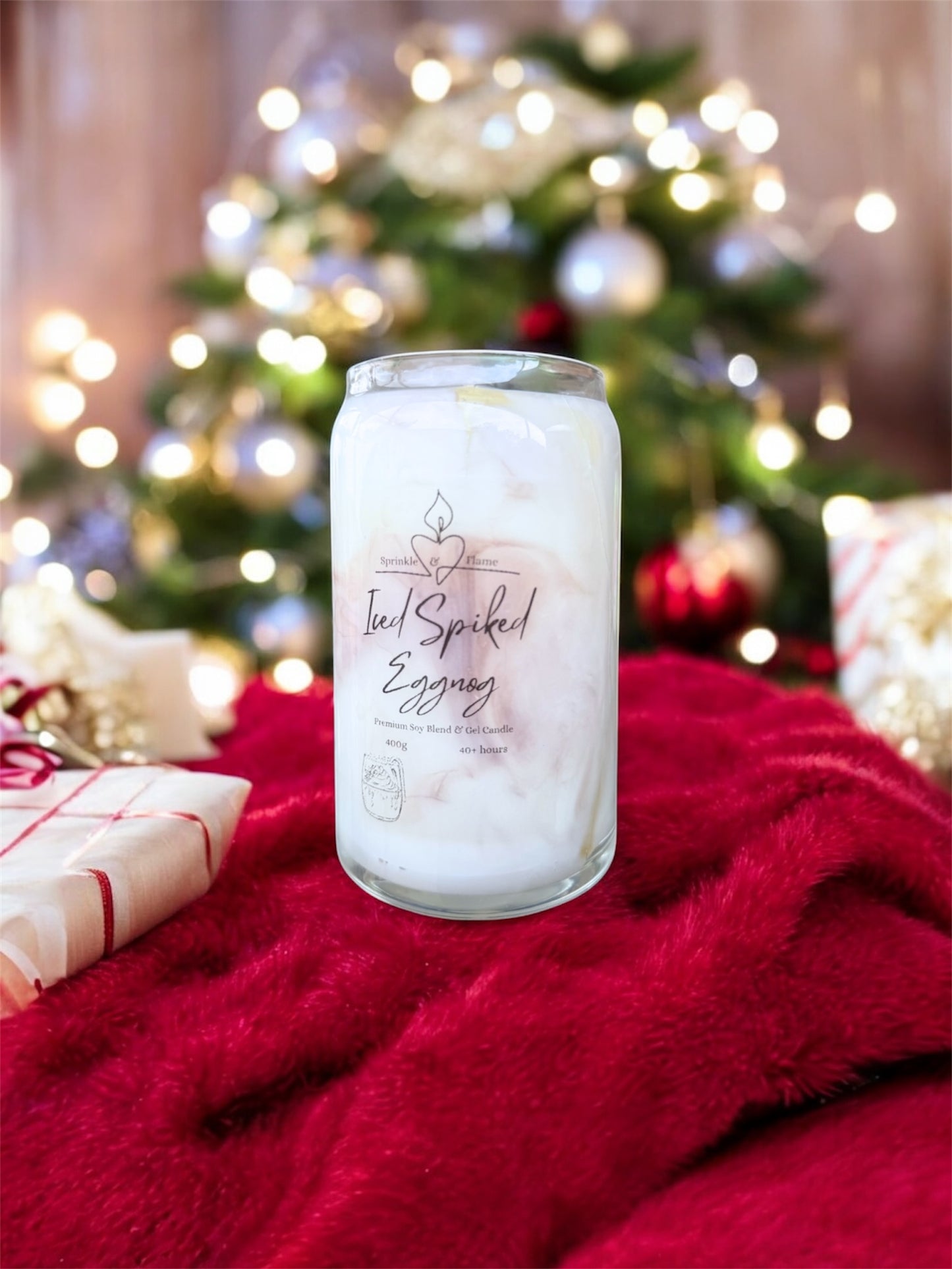 Iced Spiked Eggnog Candle