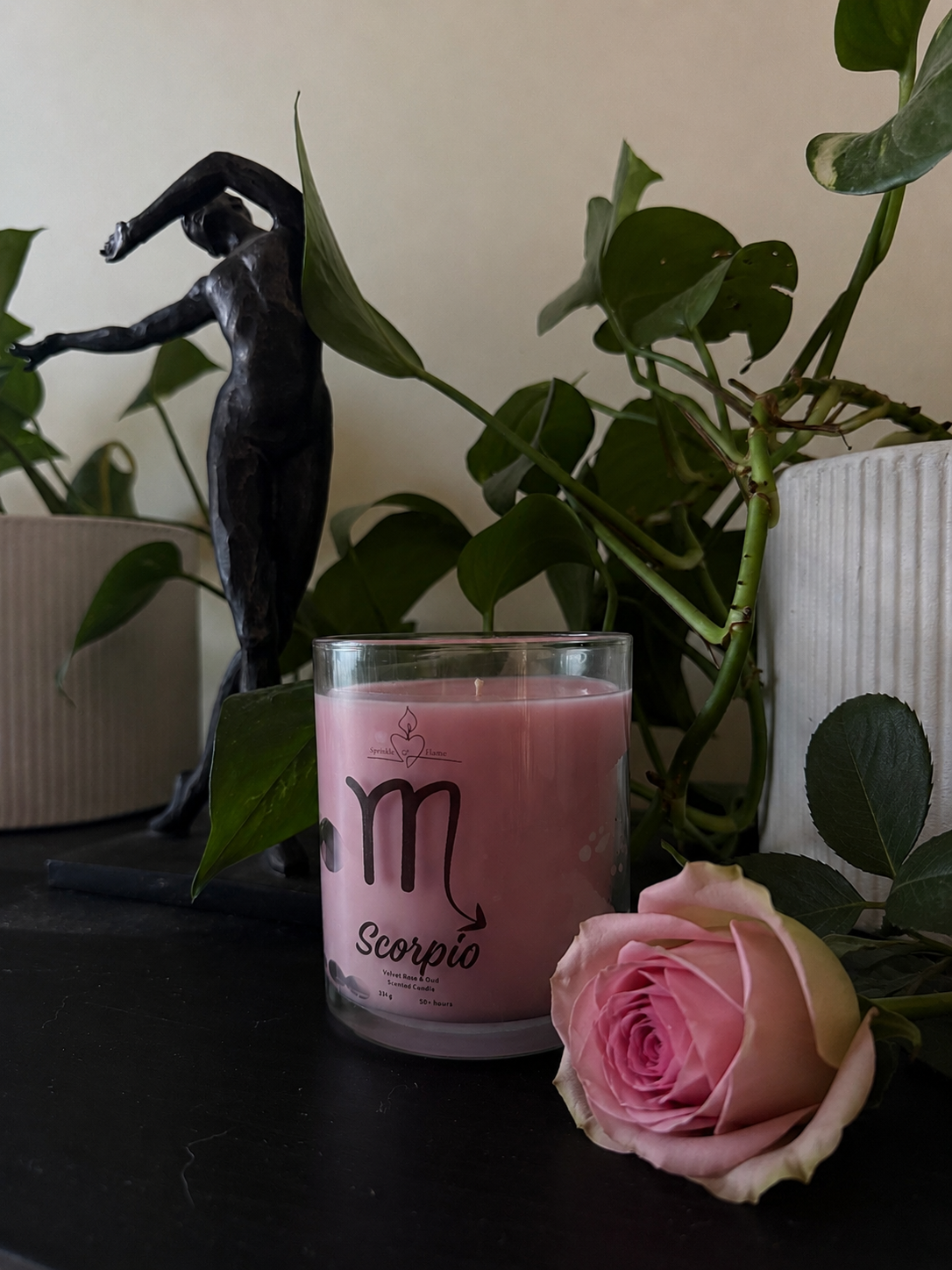 Scorpio Zodiac Candle