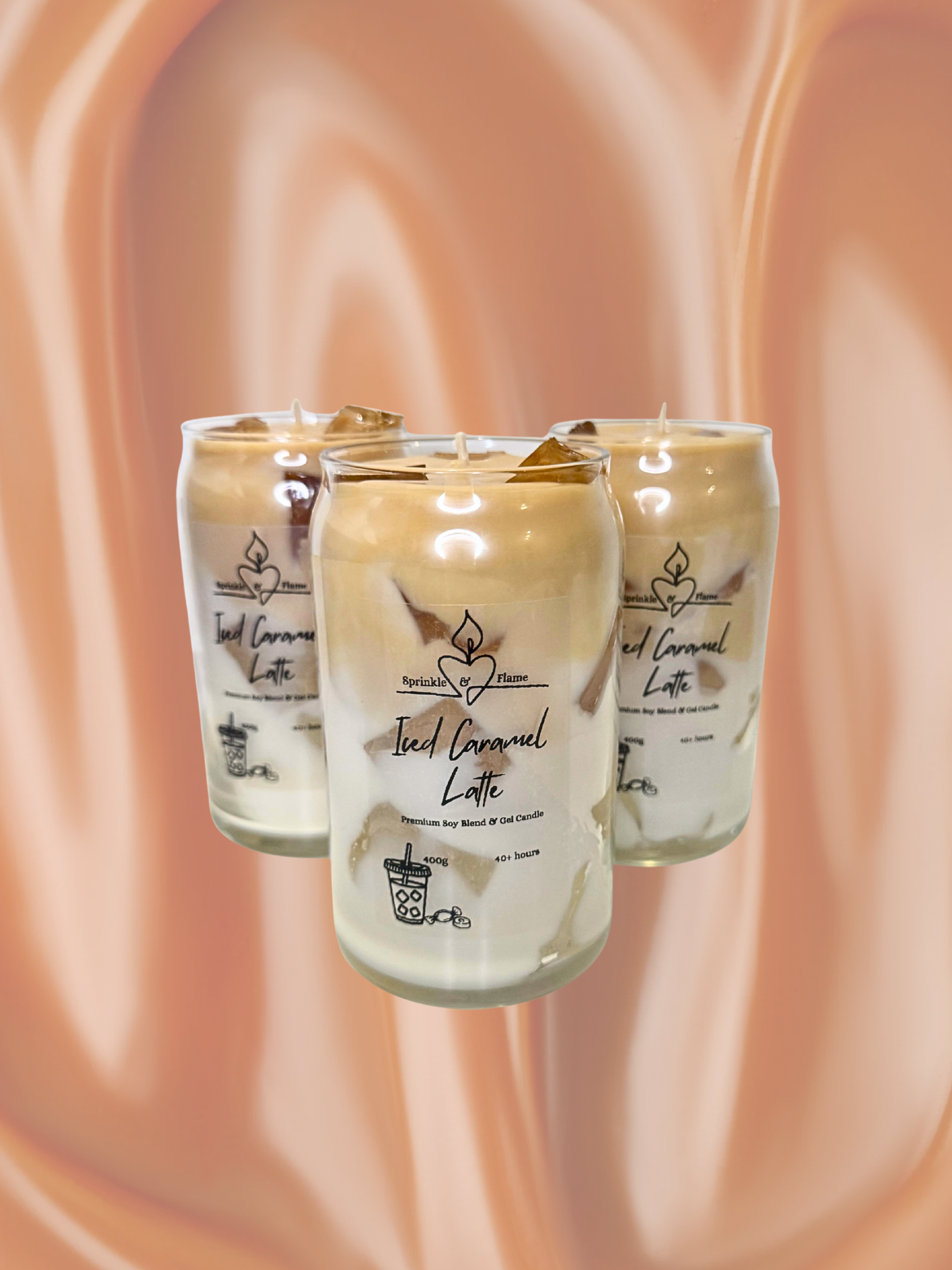 Iced Caramel Latte Candle