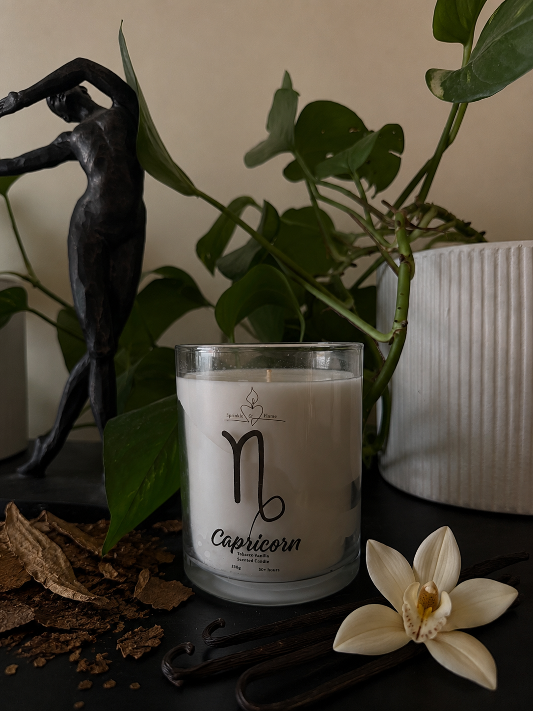 Capricorn Zodiac Candle