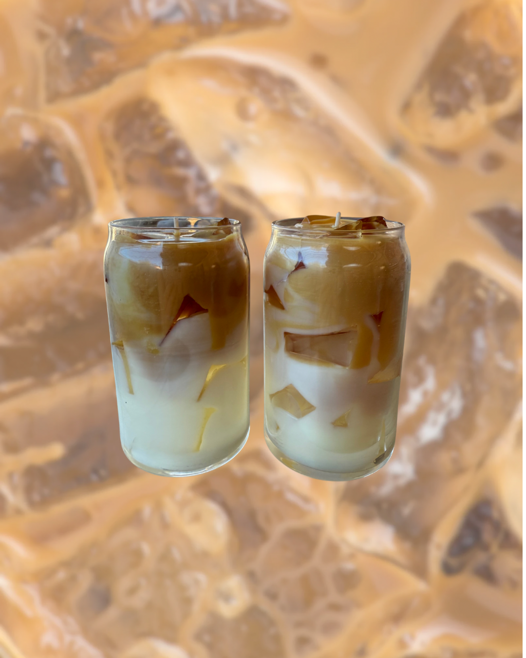 Spiced Vanilla Iced Latte Candle