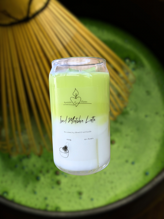 Iced Matcha Latte Candle
