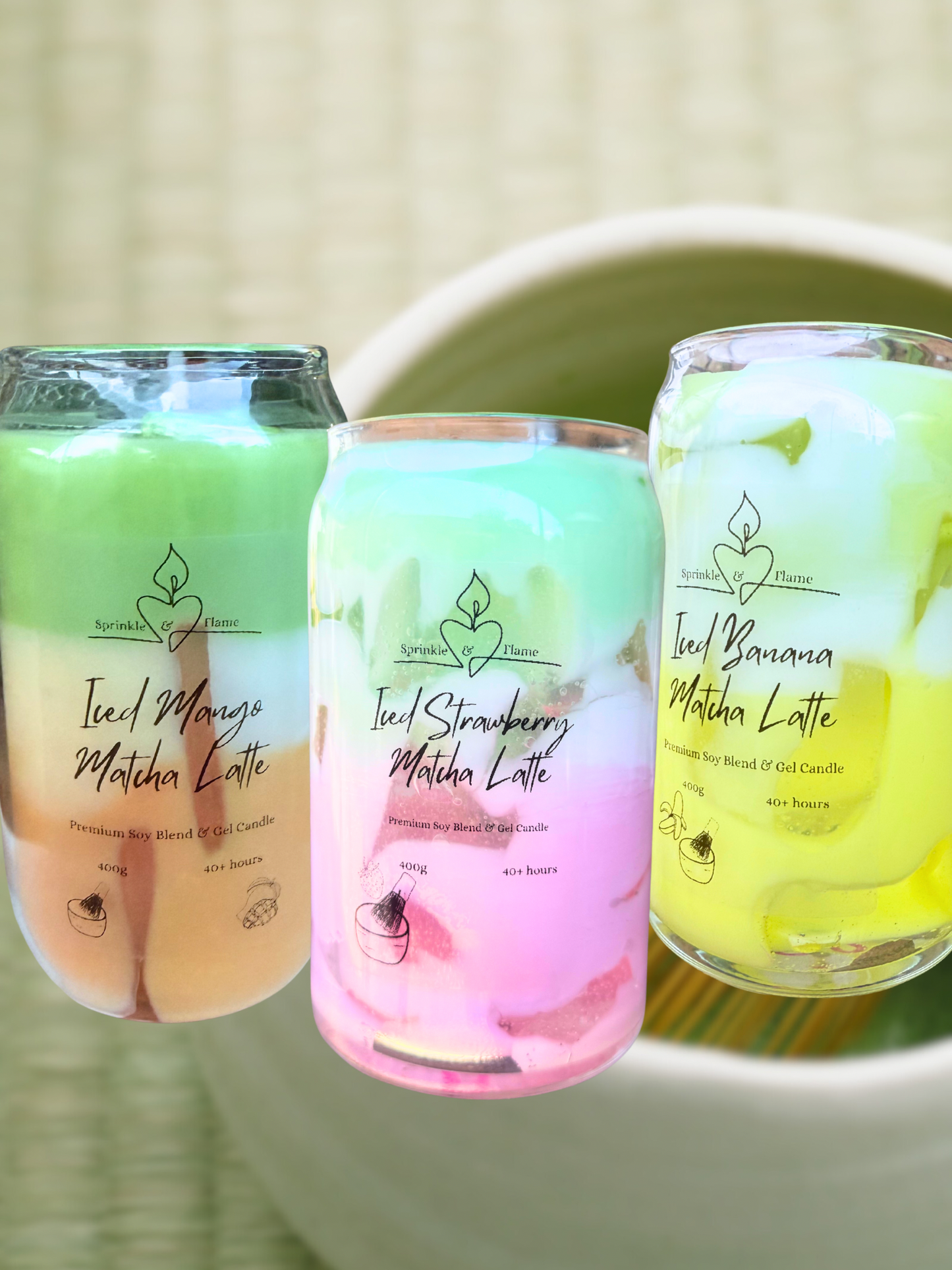Fruity Matcha Trio