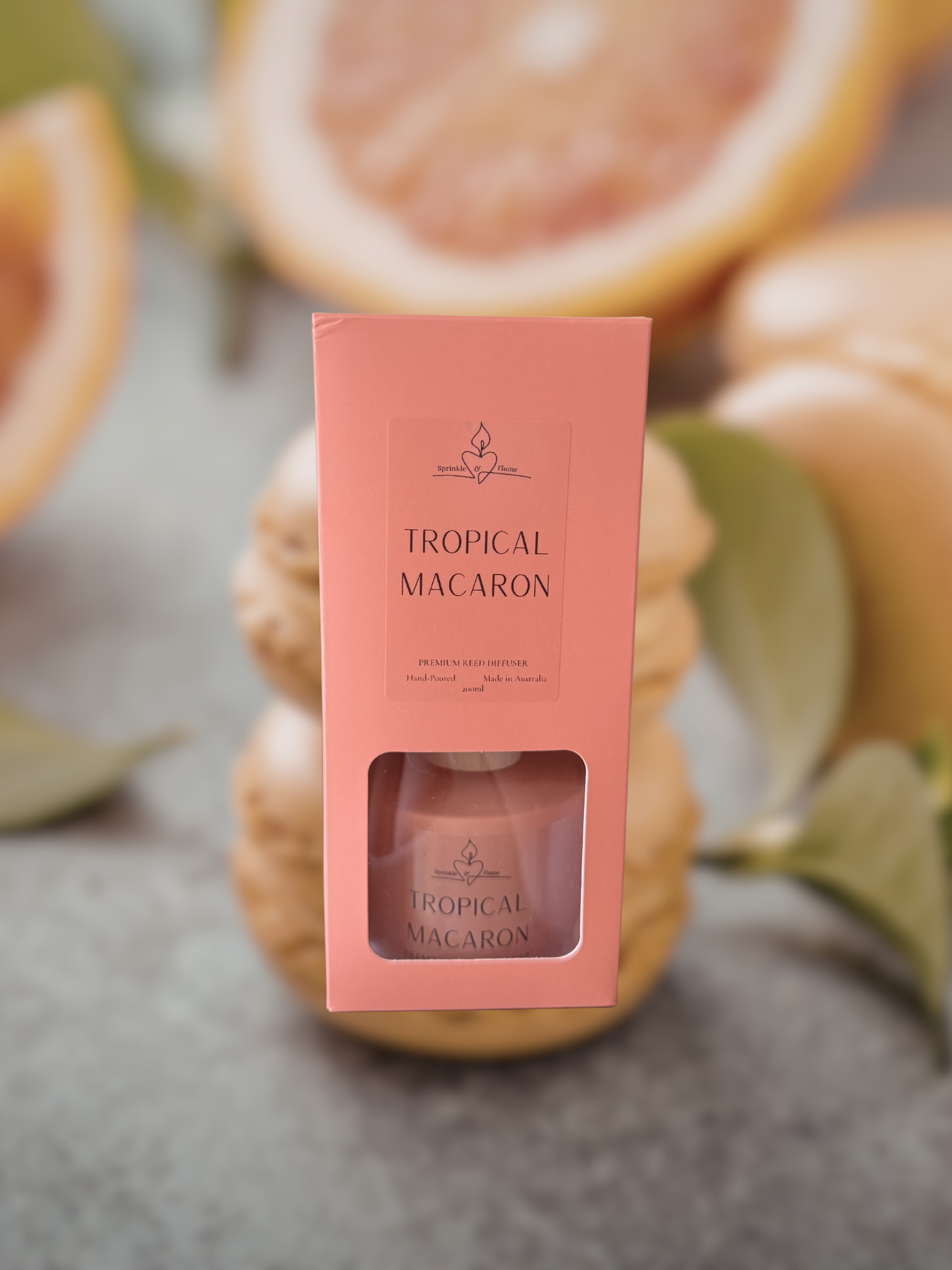 Tropical Macaron Reed Diffuser