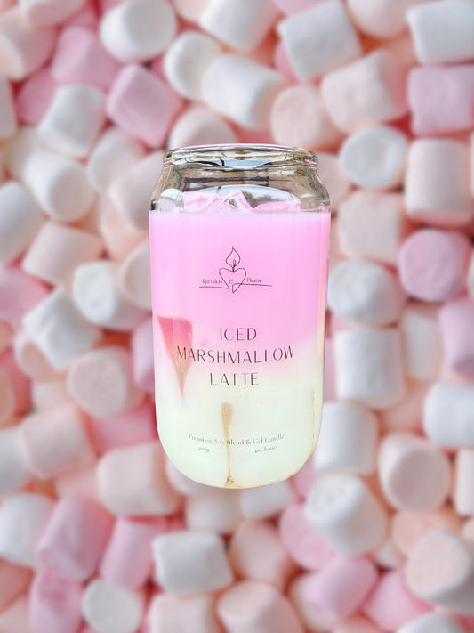 Iced Marshmallow Latte Candle