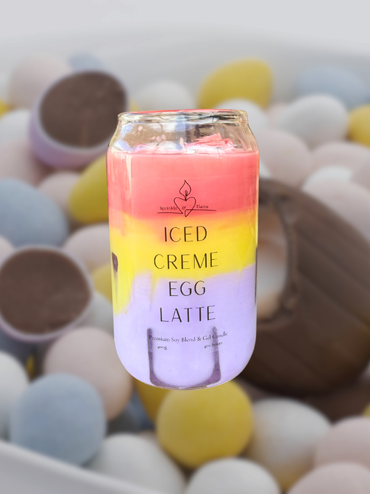 Iced Crème Egg Latte Candle