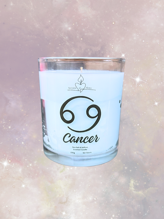 Cancer Zodiac Candle