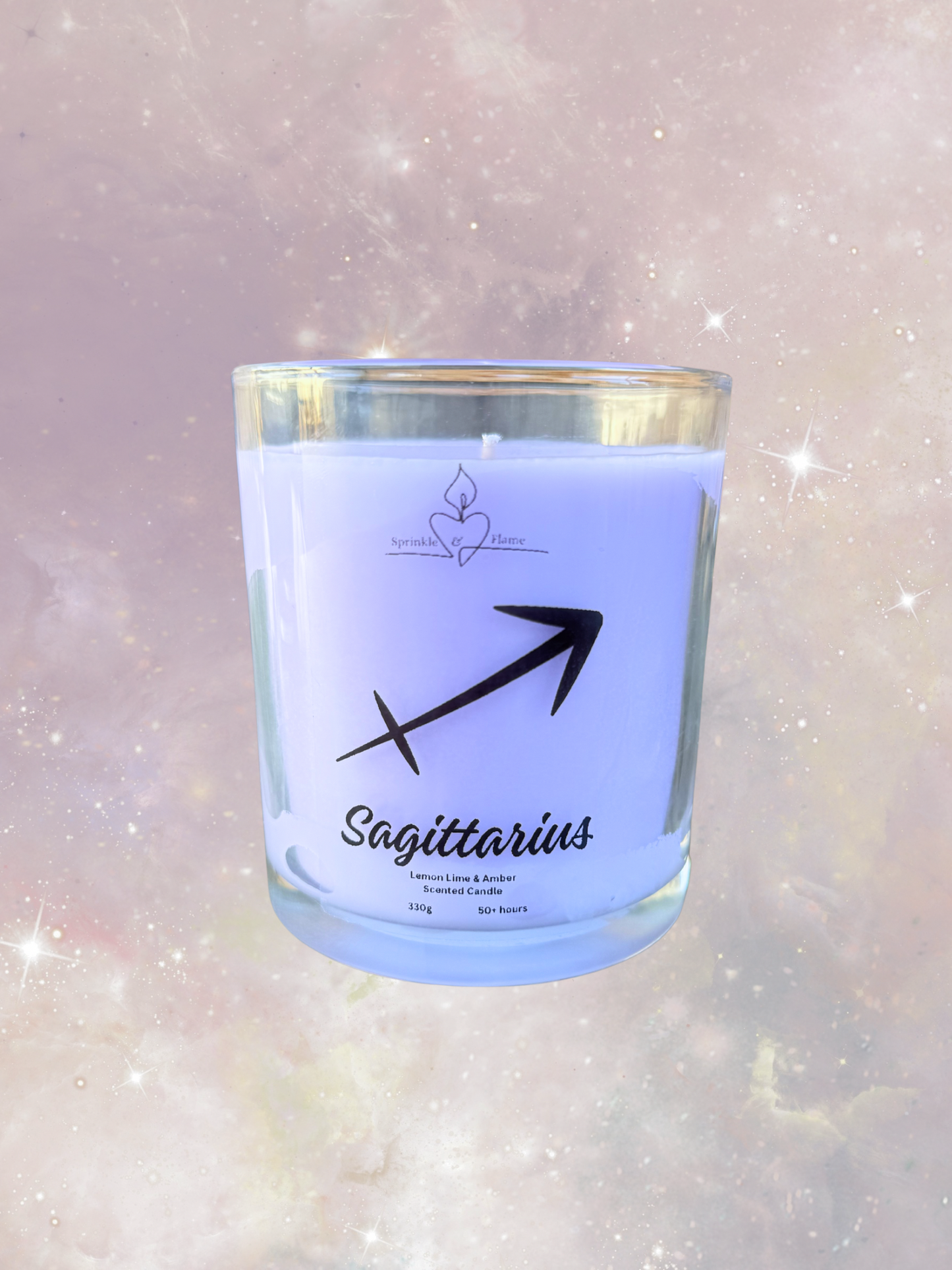 Sagittarius Zodiac Candle