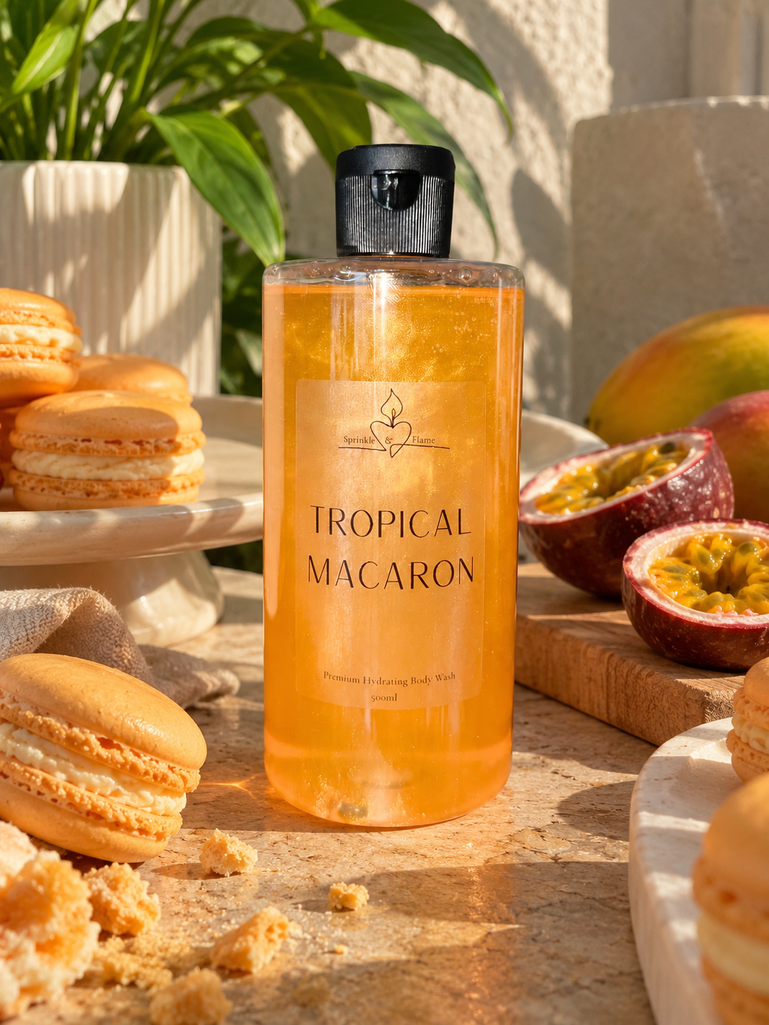 Tropical Macaron Shower Gel