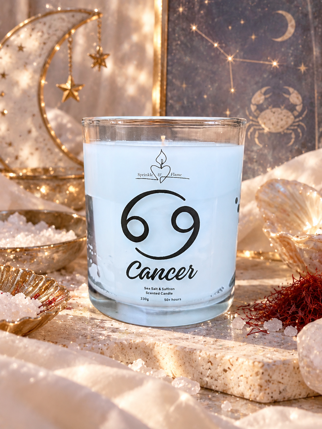 Cancer Zodiac Candle