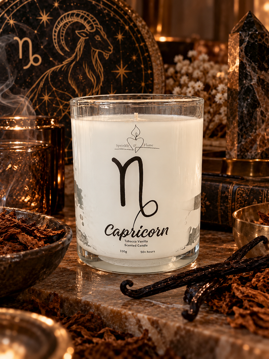 Capricorn Zodiac Candle