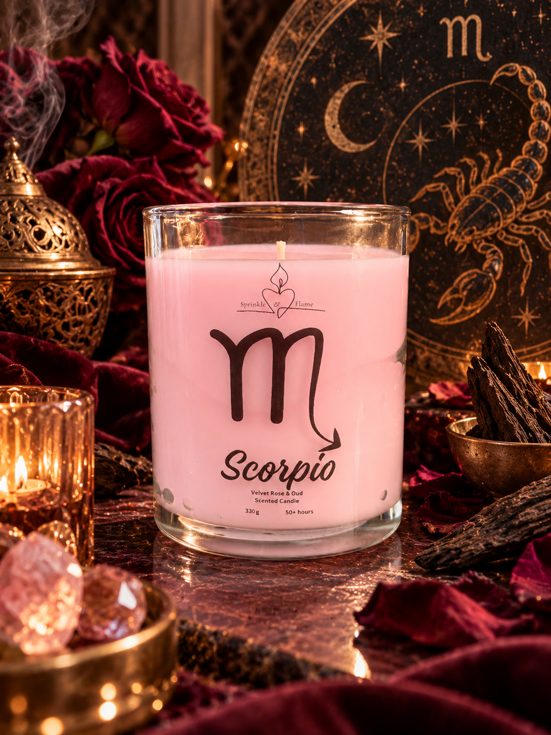 Scorpio Zodiac Candle