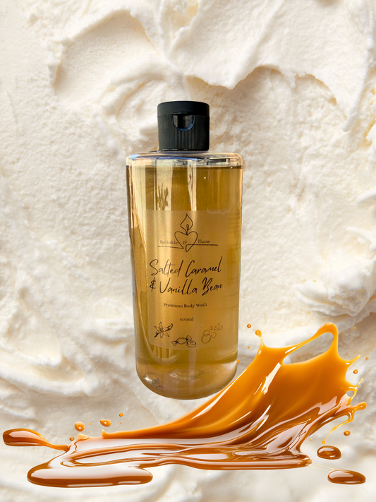 Salted Caramel & Vanilla Bean Shower Gel