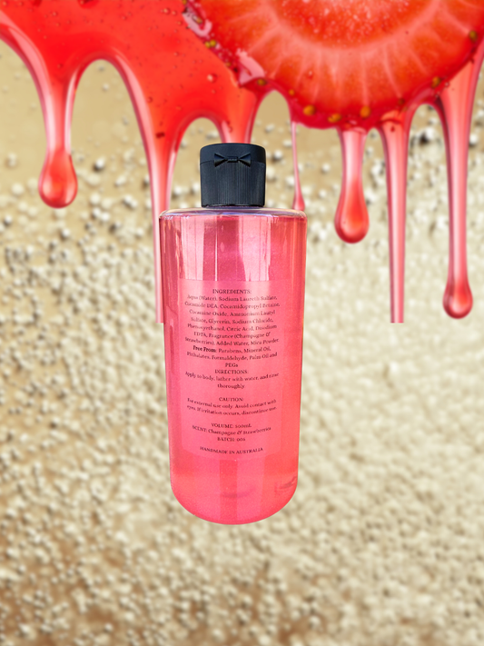 Champagne & Strawberries Shower Gel