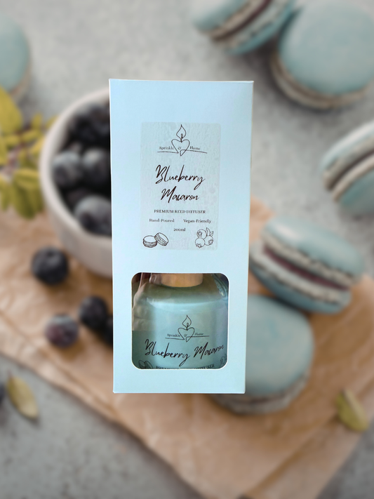 Blueberry Macaron Reed Diffuser