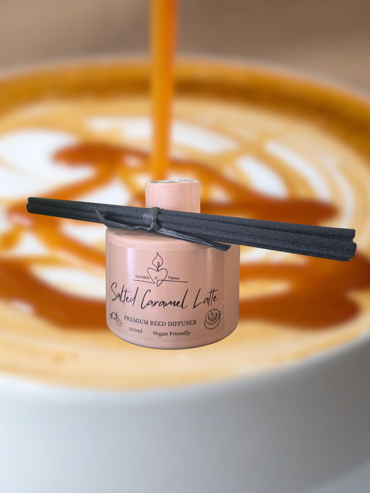 Salted Caramel Latte Reed Diffuser