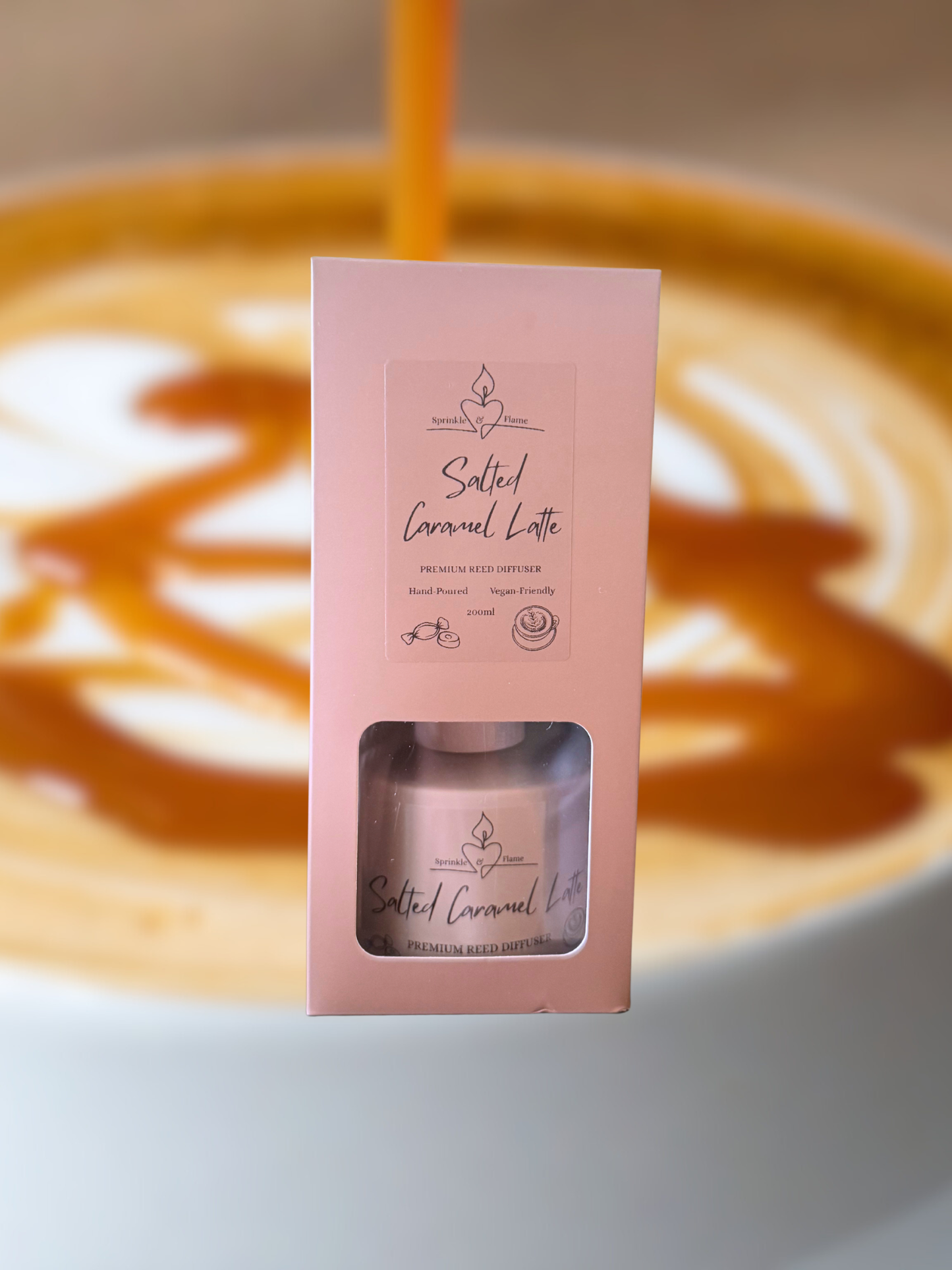 Salted Caramel Latte Reed Diffuser